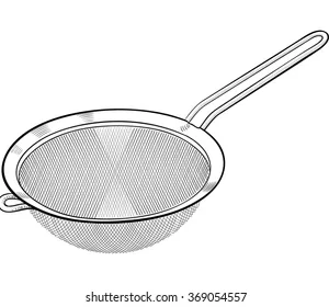 High Quality Stainless Steel Strainer/ Filter  (sakni) 18 Cm