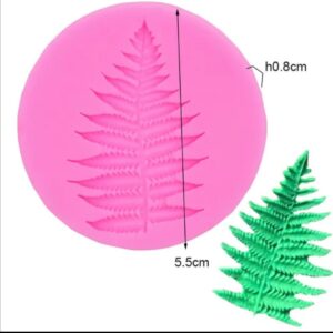 Silicon Fern Leaf Mold
