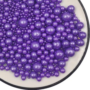 Mixed Violet/Purple  Sugar Ball 50gm