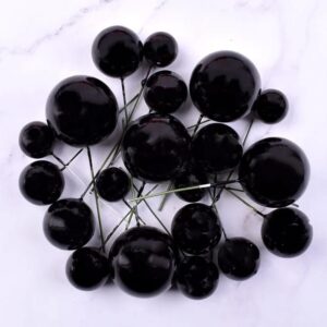 Decoration Ball Black 20pcs