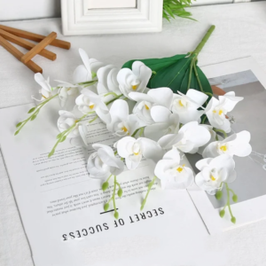 Artificial Flower Orchid "White"
