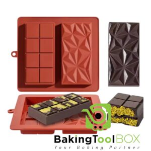 Kunafa / Pistachio Chocolate mold 2 Cavity