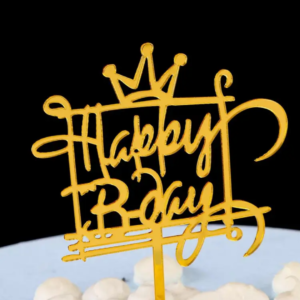 Birthday Cake Topper Gift Design HBD-015