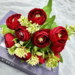 Camellia Bud King Dark Red 1 Stick