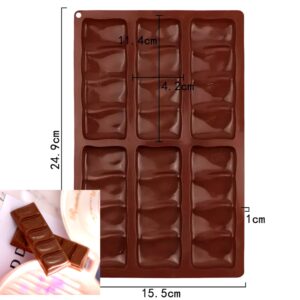 Kunafa / Pistachio Chocolate mold 6 Bar Candy