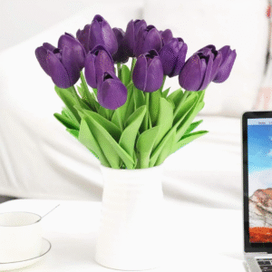 Artificial Tulip Violet 1 stick