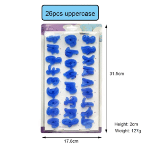 Alphabet Cutter 26Pcs Uppercase