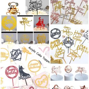 Random 10pcs Cake Topper