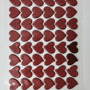 Heart-Shaped Chocolate Transfer mould