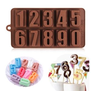 Silicon Chocolate Mold Number 1-0