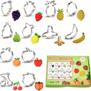 Fruit Shape Cookie / Fondant Cutter Set