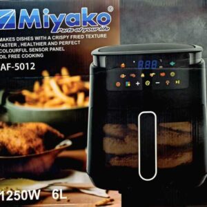 Miyako AF-5012 Air Fryer – 6L Digital Air Fryer