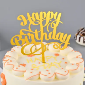 Birthday Cake Topper  M:015