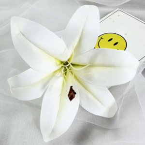 Artificial Lily White 1 Flower